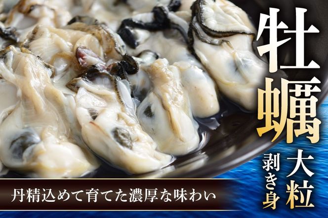 【期間限定発送】 牡蠣 むき身 生食用 500g✕2p 計1kg (約30‐50個入) [住喜水産 宮城県 気仙沼市 20566382] 期間限定 冷蔵 新鮮 濃厚 真牡蠣 カキ かき 生牡蠣 魚貝類 生牡蠣 貝 海鮮 魚介類 なべ カキフライ 牡蠣ご飯 魚介