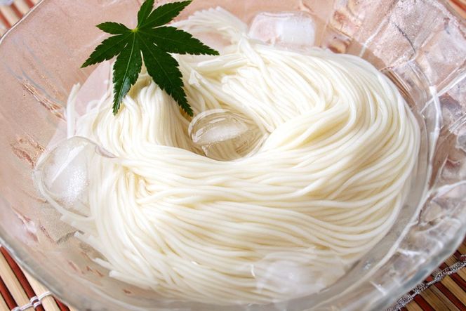 佐賀県特産品 神埼そうめん 3入【素麺 そうめん 乾麺 お中元 贈答用 無添加 夏 自家用 麺類 簡単 手軽 保存食 佐賀県産 国産】(H014142)