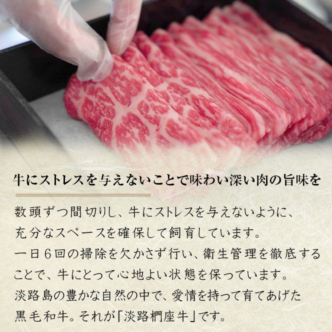 淡路椚座牛　赤身焼肉800ｇ【2027年1月より順次発送】　焼肉