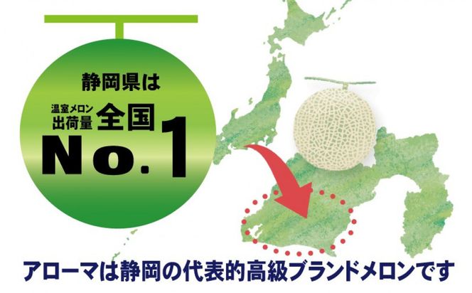 【通年出荷】アローマメロン 白等級(中玉) 1玉入 222232_DP007
