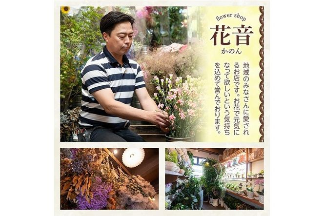 プリザーブドフラワー アレンジメント 赤 (縦16cm×横12cm×奥行12cm) 花 フラワー 贈り物 プリザーブドフラワー インテリア 大分県 佐伯市 【DZ01】【(株)花音】