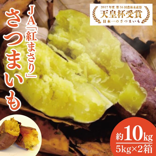【2027年2月より順次発送】【行方かんしょ】『天皇杯受賞』JA「紅まさり」さつまいも 約10kg｜さつまいも サツマイモ さつま芋 お芋 紅まさり 行方かんしょ 先行予約 茨城県 行方市(AE-99)