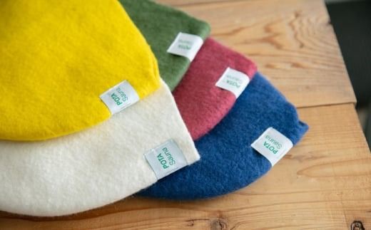 【カラー選べる】 ウール100％ サウナハット 糸島市 / POTA WOOL[AZO001] サウナ サウナハット メンズ レディース かわいい おしゃれ バスグッズ ウール