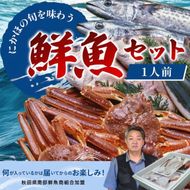 鮮魚 冷蔵 クール便「開けたらすぐ食べられる」下処理済み 海産物 1人前 さとう鮮魚店【一人暮らし 女性 男性 パック 詰め合わせ 海鮮セット 鮮魚ボックス 海鮮 海の幸 魚介 魚介類 切り身 秋田県 にかほ 】