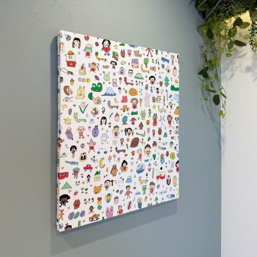 【個性ある作家達の協働 アート】きんたろう キャンバスサイズ大