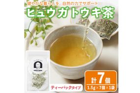ヒュウガトウキ茶 ティーパック(1.5g×7個×1袋) トウキ茶 お茶 便利 簡単 生薬 ヒュウガトウキ 日本山人参 宮崎県産 国産【SF-03】【SMILE FARM】