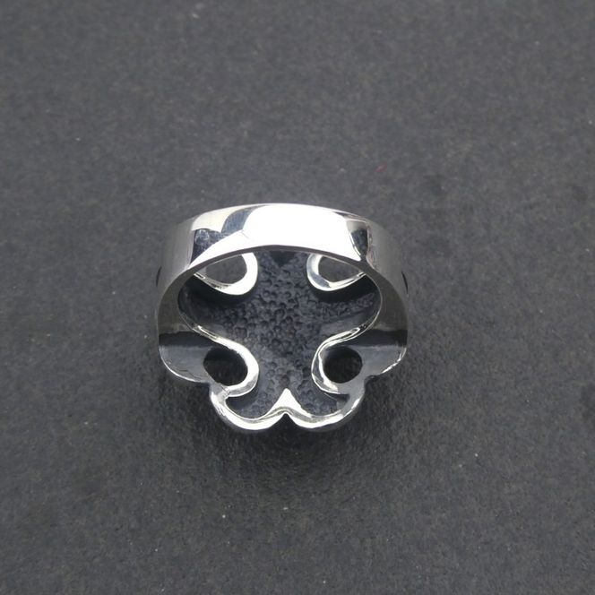 Gothic cross ring