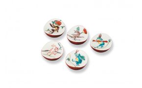 箸置　鳥獣戯画 民芸品 工芸品 雑貨 小物 小鉢 キッチン雑貨 キッチン用品 172111_CY3082