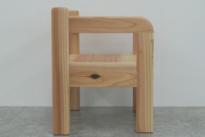 椅子 木製 kid's Chair 1脚 [丸平木材 宮城県 南三陸町 m304are680009] 子供椅子 キッズチェア 子供 チェア イス 南三陸杉