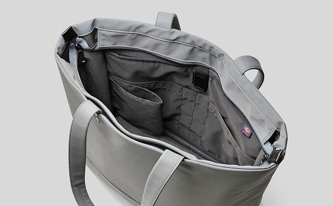 豊岡鞄 virka ヴィルカ トートバッグ グレー 13-1108-20 / 軽量 収納力 撥水仕様 15インチPC B4ファイル対応 メンズ レディース シンプル デザイン バッグ かばん カバン 鞄 ナオト