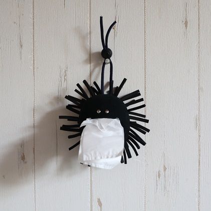 ウニ子のビニール袋ホルダー＆ジンベイザメのキーケースセット インテリア キャラクター 雑貨 日用品 