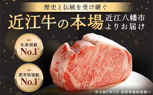 【9月発送分】極上近江牛サーロインステーキ【400g(200g×2枚)】【CB08W-9m】