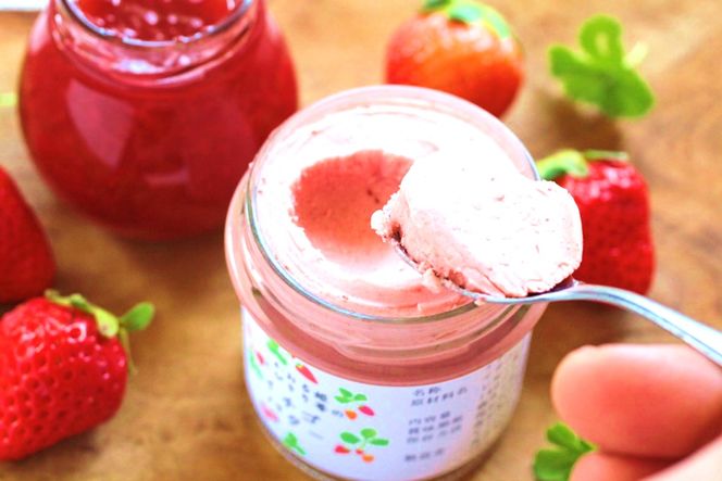 【B-214】自然栽培 福岡県産あまおう いちごジャム＆いちごバター