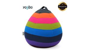 Yogibo Drop Rainbow Premium（ヨギボー ドロップ レインボー プレミアム）＜ブライト＞-[G778-2]