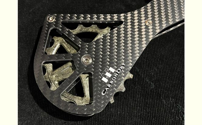 CDJビッグプーリーキット SV （シマノR91／R80系） 自転車用 パーツ 高強度 軽量 静音 抵抗軽減 マット仕上げ フルセラミック 専用オイル付属 摺動抵抗 