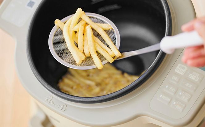 自動調理鍋 自動調理器 電気調理鍋アイリスオーヤマ DAC-IB2-C アイボリー 時短 揚げ物 炒め物 煮る 蒸す 発酵 低温調理 かき混ぜ 回転 ほったらかし 電気調理器 シェフドラム CHEF DRUM 簡単操作 予約 保温