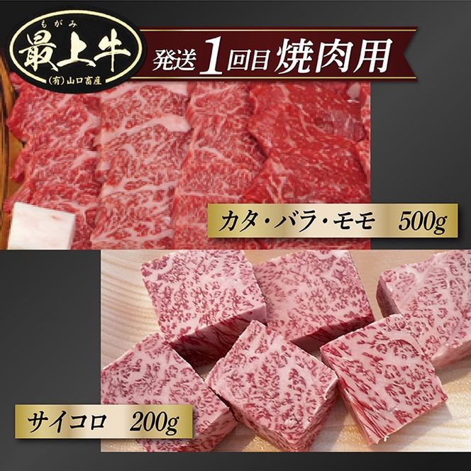 【冷凍】【3回配送で全5種】特選最上牛3回定期便