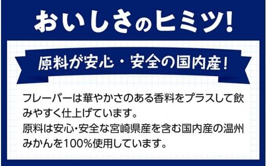 サンAみかんジュース100%　125ml紙パック×24本 【 ふるさと納税 飲料 オレンジ ジュース みかん ミカン 温州みかん 紙パック 送料無料 】 [C03025]