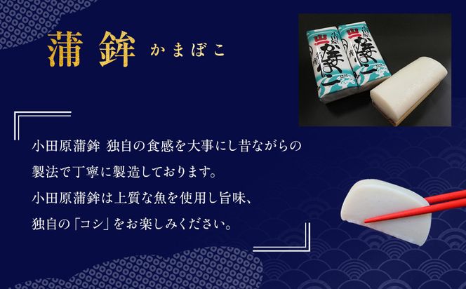 《小田原市 山一蒲鉾店》小田原名産 蒲鉾(白)1本 焼き蒲鉾1本 贈答品 自宅用 【 神奈川県 小田原市 】 142069_GK001