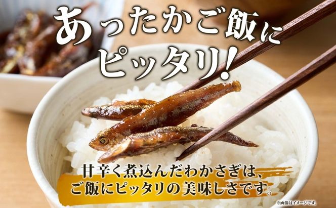 洞爺湖・わかさぎの佃煮400g(100g×4袋) 魚貝類 ワカサギ 加工食品 
