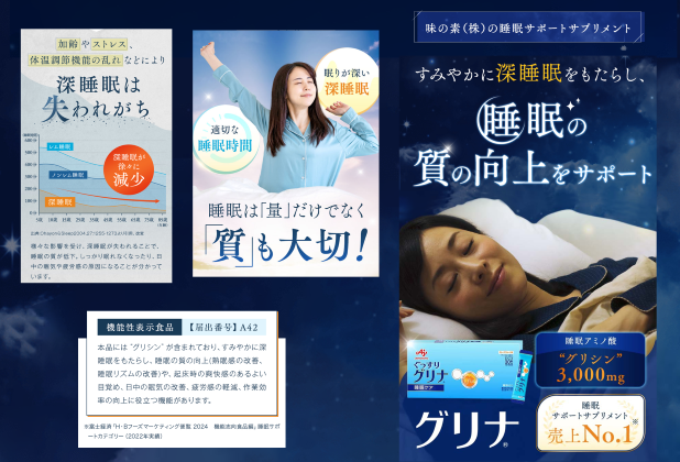 睡眠サポートサプリ、11年連続売り上げNO.1 、愛用者数274万人突破 