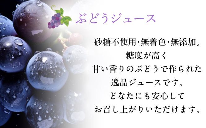 砂糖不使用！無着色！！ もものじゅーす と ぶどうじゅーす 3本ずつ6本セット 088-024
