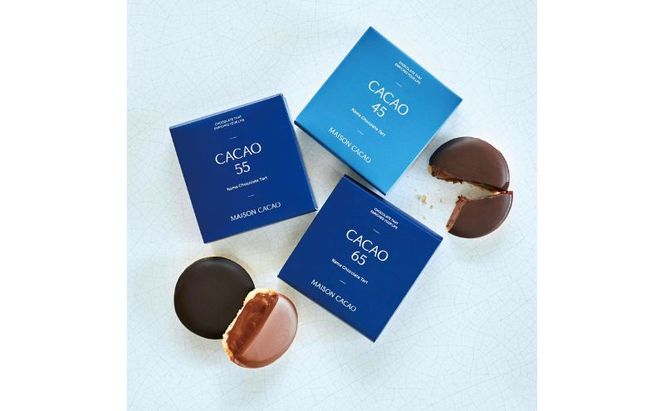 【ふるさと納税】MAISON CACAO メゾンカカオ 濃厚生チョコタルト 6個セット (3種×各2個) 3種の食感 驚きの口どけ 冷凍配送