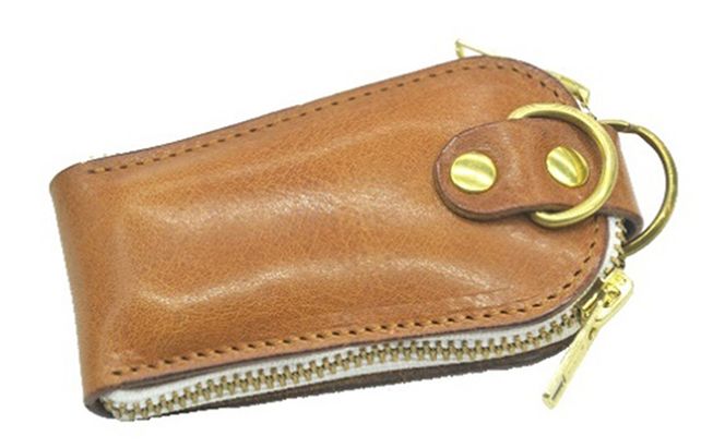 革工房Manly ローテーションキーケース ブラウン ファッション アクセサリー ファッション小物 