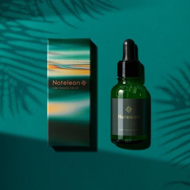 自然の恵みと美容の知恵で、肌の未来を育む Natereon ナテレオンリーフビューティーセラム 1本　化粧品 コスメ スキンケア セラム 美容液 エイジングケア ハリ 潤い 透明感 敏感肌 日本製 ナテレオン ビューティーセラム