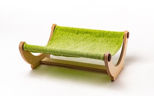 猫用木製ハンモックベッド E-262