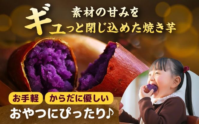 選べる品種/ 焼き芋 紫芋 4kg (8〜16本) さつまいも 焼きいも おやつ 愛西市 / 就労継続B型事業所ヤシの木[AEDG007]