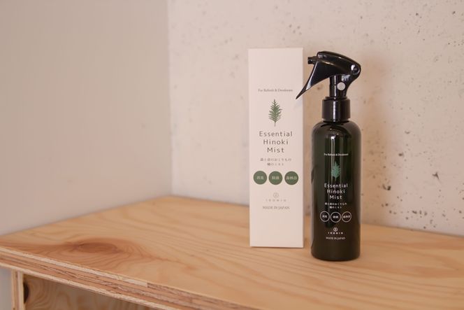 IKONIH エッセンシャルひのきミスト 1本 ｜ おもちゃ 子供 こども オモチャ 玩具 プレゼント お祝い 木 出産祝い 安全 オーガニックトイ ファーストトイ 消臭 ひのき ミスト ヒノキ アイコニー