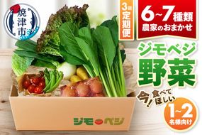 a23-038d　【定期便 全3回】ジモベジ 野菜 ハーフセット