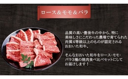 おおいた和牛 3種の焼肉食べ比べセット_2580R