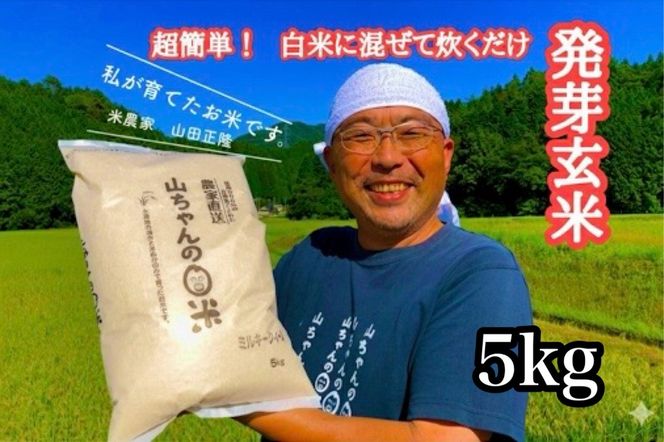 359.農家直送『山ちゃんの発芽玄米』5kg