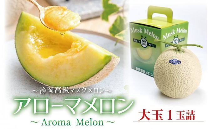 【通年出荷】アローマメロン 白等級(大玉) 1玉入 222232_DP009