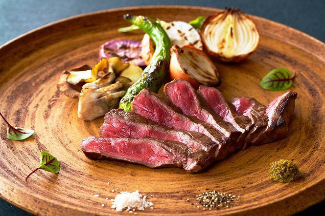 【寛閑観】近江牛　赤身ステーキ(ランプ・イチボ)　130g【冷蔵】【FR11W】