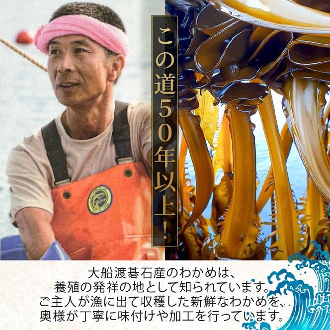 わかめチップ 60g×5袋 大船渡碁石産 小分け 若芽 海藻 三陸産 岩手県 大船渡市 [saitou007]