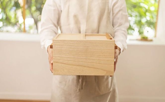 国産桐の米びつ 5kg 木製 桐 収納 木箱 桐箱 収納 ストック ストッカー キッチン収納 キッチン雑貨 キッチン用品 米櫃 こめびつ お米 保存容器 梅沢木材工芸社