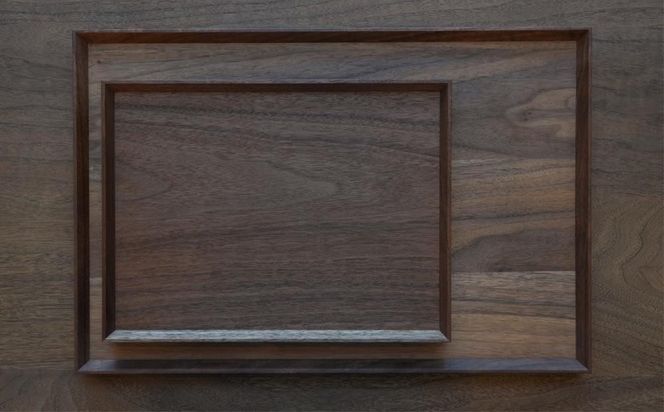 【高島屋選定品】＜FILE FURNITURE WORKS＞木製トレー(W30×D22.5)/ウォールナット/S｜京都 家具 トレー 人気ブランド［ 京都 家具 ブランド ファイル木製 トレー おしゃれ 人気 おすすめ 雑貨 キッチン用品 日用品 インテリア お取り寄せ 通販 送料無料 ふるさと納税 ］ 261009_A-AAU019