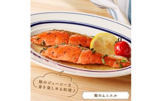 天然紅鮭切身姿造り半身分_HD139-001