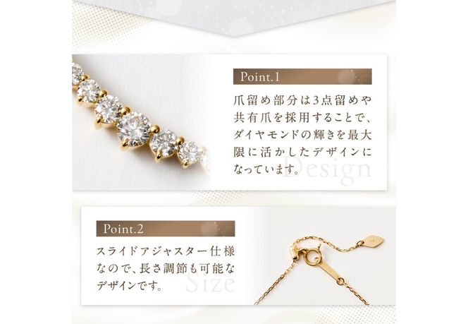 F-010　ダイヤモンドネックレス 【 選べる地金 K18YG / PT950 】  ネックレス ペンダント ダイヤモンド ジュエリー K18イエローゴールド プラチナ 山梨 富士吉田