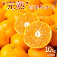 【完熟濃厚】完熟 有田みかん 10kg 【訳あり 家庭用】_BG6112n