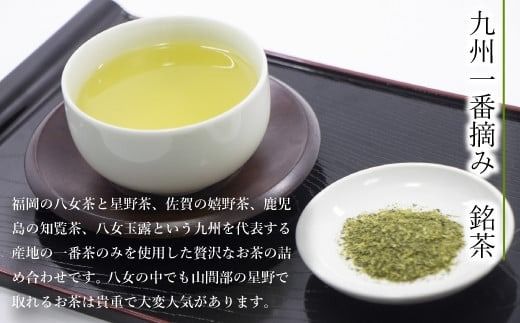 西福製茶　九州一番摘み銘茶飲みくらべセット（5本セット）　MZ001