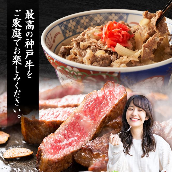 神戸牛 福袋 帝神 おまかせコース B  肩ローススライス ももステーキ