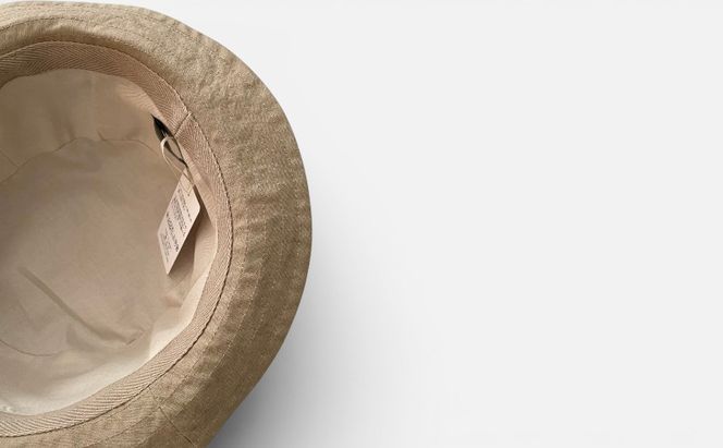帽子店Sashiki / SS597 コットンハット短ツバ / WHITE , BEIGE , GRAY