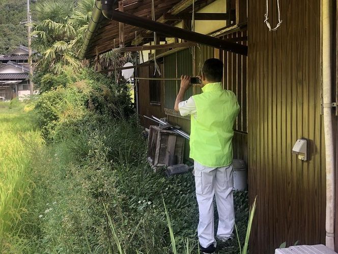 有田川町シルバー人材センターによる空き家見回りサービス  	DZ001