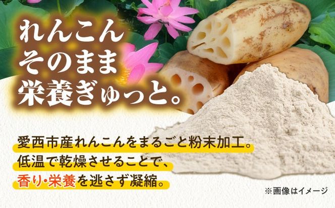 れんこんパウダー お試しセット  レンコン 調味料 野菜 愛西市 / しょうがやさん 【配達不可：離島】[AEAO010]
