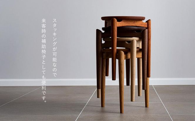 【FILE FURNITURE WORKS】スツール（FH1-F Stool）［ 京都 家具 インテリア 椅子 イス おしゃれ 人気 おすすめ 国産 職人 一点もの オーダー 東京 田園調布 ショールーム 通販 送料無料 ふるさと納税  ］ 261009_B-UK13