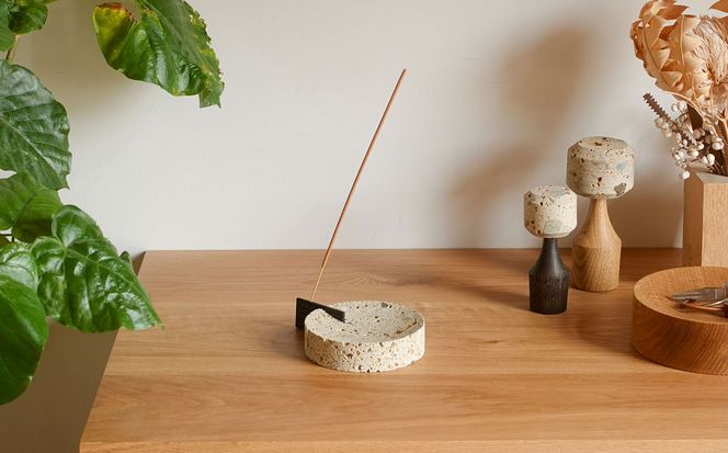 センダイフォルム インセンスホルダー お香立て ブラック【インセンス ホルダー お香立て 仙台市 家具 工芸品 装飾品 民芸品 仏具 神具 クラフト 和装 雑貨 日用品 インテリア 置物 アロマ用品 化粧品 コスメ】 041009_FT002VC02